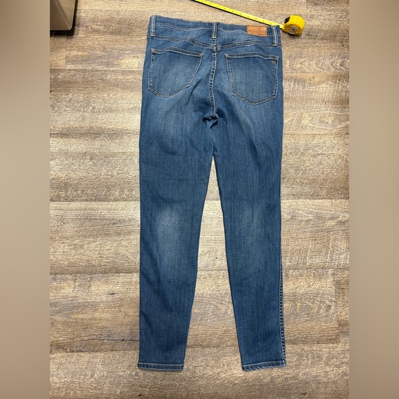 Madewell high rise skinny Classic Blue Women's Jeans - Picture 8 of 10